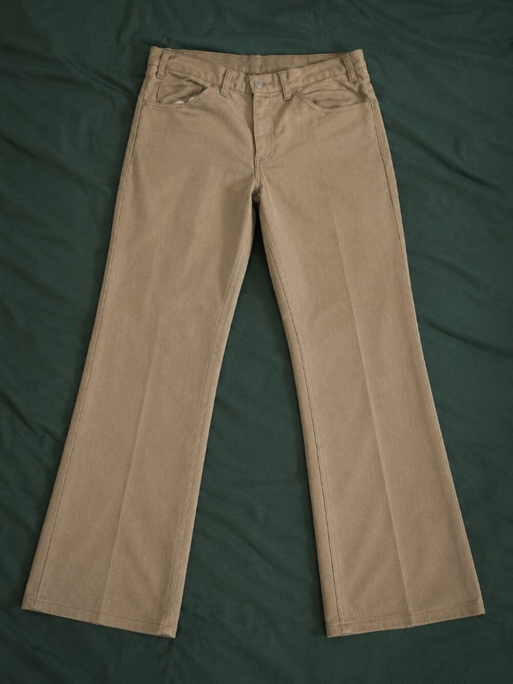 Retro Straight Leg Sta-Prest Tailored Trousers